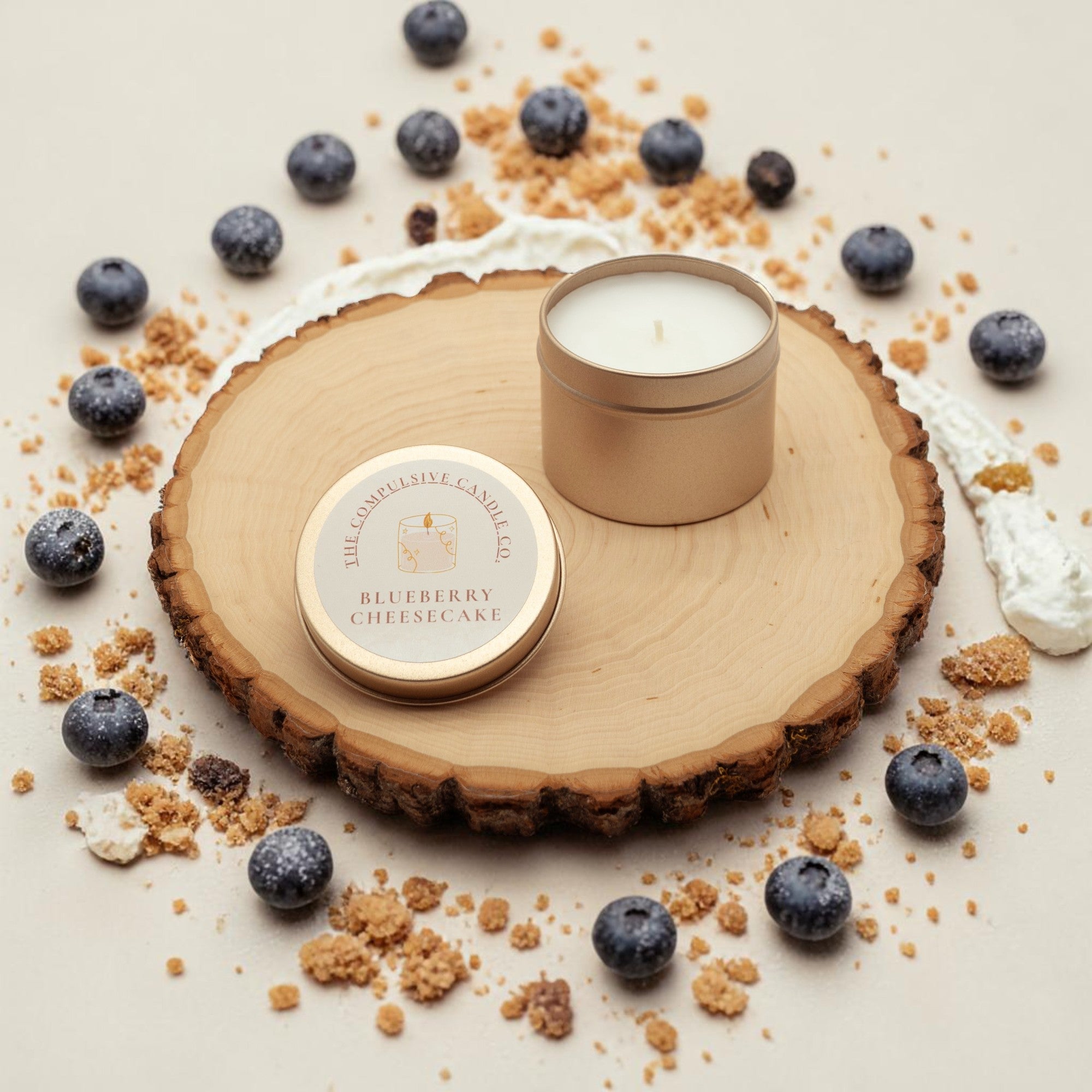 Blueberry Cheesecake - Limited Edition Mini Candle