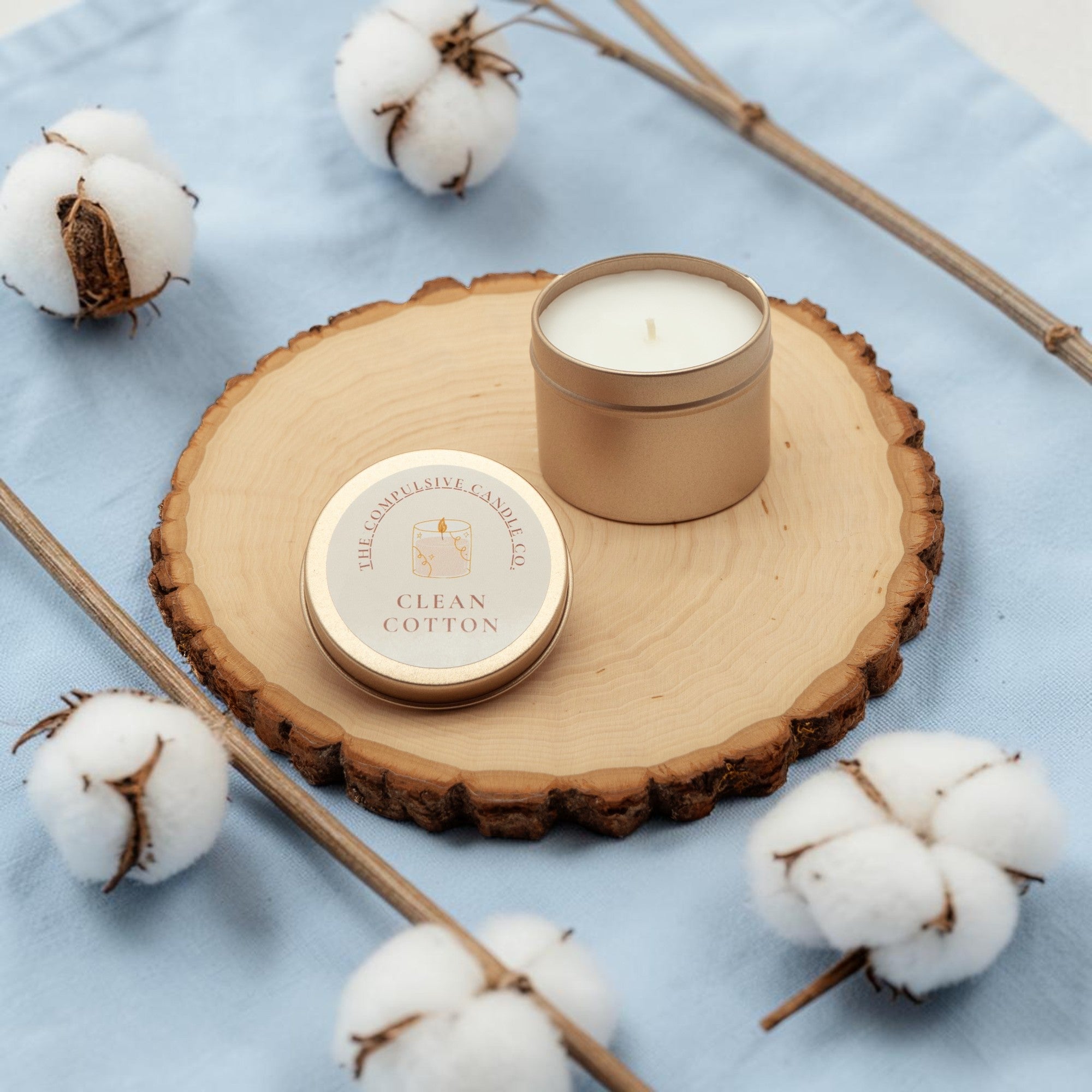 Clean Cotton - Limited Edition Mini Candle