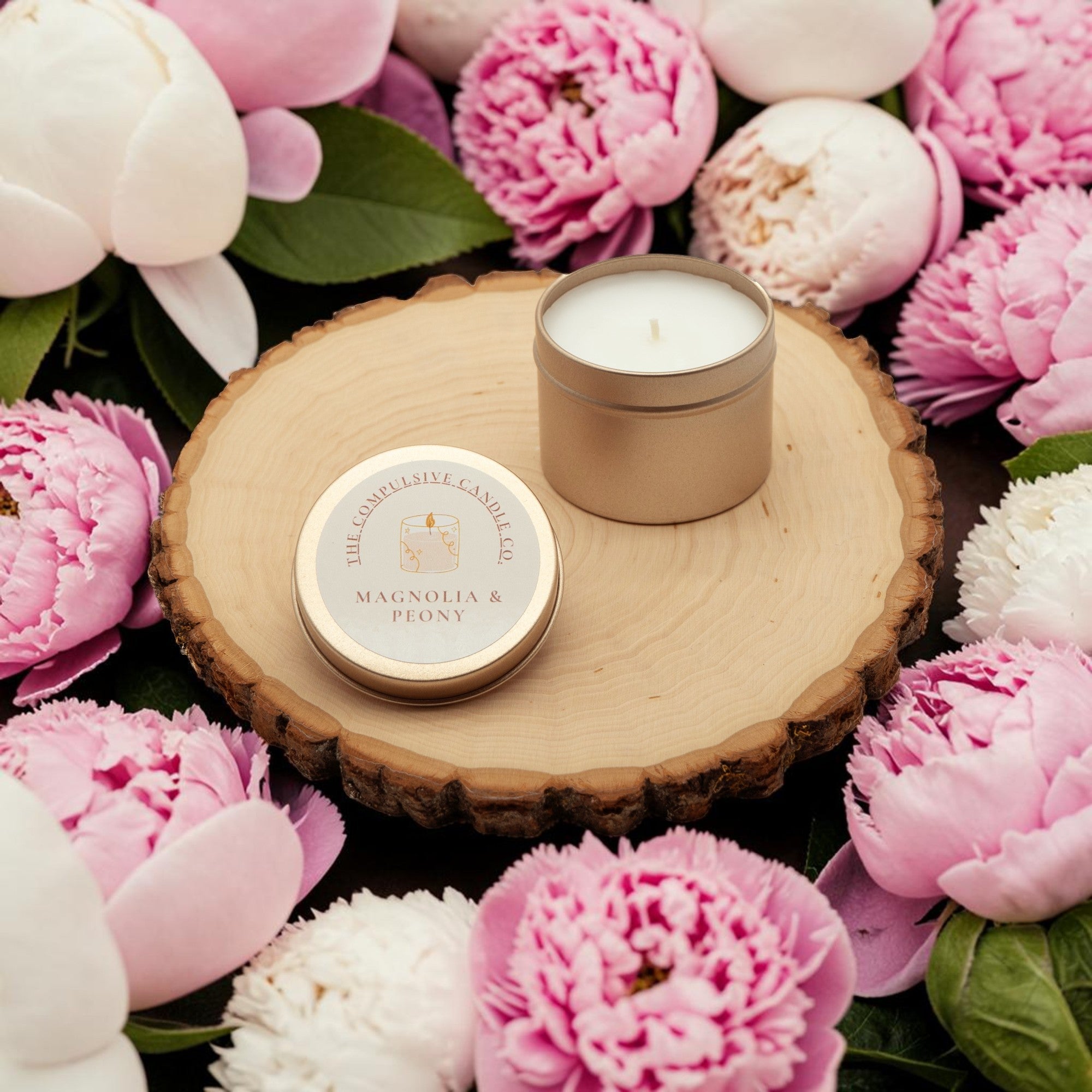 Magnolia & Peony - Limited Edition Mini Candle